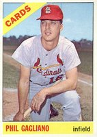 1966 Topps #418 Phil Gagliano Baseball Card