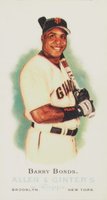 2006 Topps Allen & Ginter #100 Barry Bonds Mini-Allen & Ginter Back Baseball Card