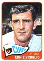 1965 Topps #565 Ernie Broglio Short Print Baseball Card