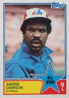 1983 Topps #402 Andre Dawson Baseball Card