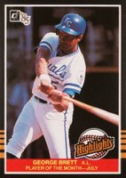 1985 Donruss Highlights #25 George Brett Baseball Card