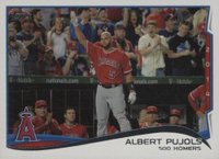 2014 Topps Update #US1 Albert Pujols Baseball Card