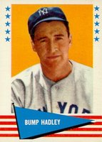1961 Fleer #111 Bump Hadley Baseball Card