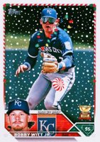 2023 Topps Holiday #H102 Bobby Witt Jr. Ssp Baseball Card