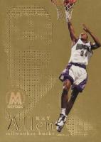 1998 Skybox Molten Metal Fusion #25F Ray Allen Titanium Basketball Card
