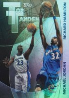 2002 Topps Top Tandem #TT6 Michael Jordan/Richard Hamilton Basketball Card