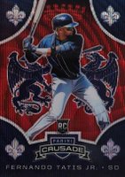 2019 Panini Chronicles Crusade #3 Fernando Tatis Jr. Ruby Wave Baseball Card