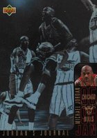 1996 Collector's Choice International Italian Jordan's Journal #J3 Michael Jordan Basketball Card