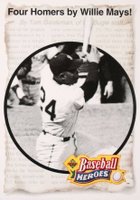 1993 Upper Deck Heroes Willie Mays #49 Willie Mays 1961-Four Homer Game Baseball Card