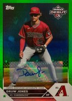 2023 Topps Pro Debut #PD25 Druw Jones Autograph-Green Foil Baseball Card
