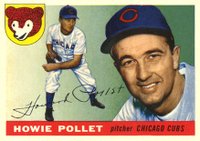 1955 Topps #76 Howie Pollet Baseball Card