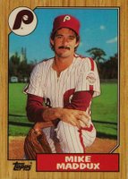 1987 Topps Tiffany #553 Mike Maddux Baseball Card