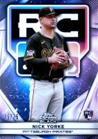 2025 Topps Chrome Black #41 Nick Yorke Variation-Purple Refractor Baseball Card