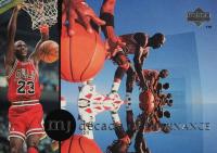 1994 Upper Deck MJ Rare Air Decade of Dominance #J7 Michael Jordan Basketball Card