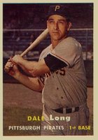 1957 Topps #3 Dale Long Baseball Card