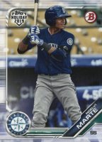 2019 Topps Holiday Bowman  #TH-NM Noelvi Marte Baseball Card