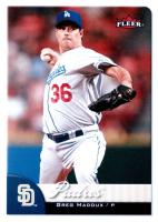 2007 Fleer #169 Greg Maddux Baseball Card