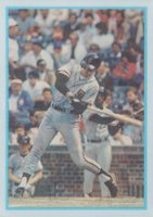 1986 Sportflics Rookies #6 Will Clark Baseball Card