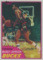1981 Topps #98 Mickey Johnson Mid-West Basketball Card