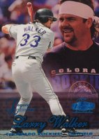 1998 Flair Showcase Legacy Collection #33 Larry Walker Row 2 Baseball Card