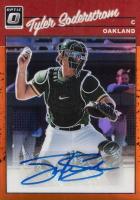 2023 Panini Donruss Optic Retro 1990 Signatures #1990TS Tyler Soderstrom Orange Baseball Card