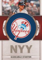 2023 Topps Team Logo Commemorative Patch #TLPGS Giancarlo Stanton Baseball Card