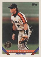 1993 Topps #227 Jeff Bagwell Colorado Rockies Inaugural Baseball Card