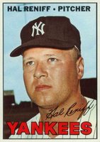 1967 Topps #201 Hal Reniff Baseball Card