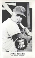 1959 Home Run Derby # Duke Snider Baseball Card