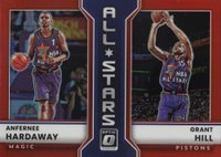 2022 Panini Donruss Optic All-Stars #20 Anfernee Hardaway/Grant Hill Red Basketball Card