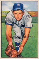 1952 Bowman #87 Mickey Vernon Baseball Card