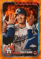 2024 Topps Chrome Sapphire #500 Shohei Ohtani SP-Orange Baseball Card