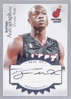 2003 SkyBox Autographics Autographs #A-DW2 Dwyane Wade Silver Basketball Card