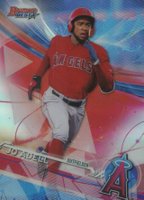 2017 Bowman's Best Top Prospects #TP-4 Jo Adell Refractor Baseball Card