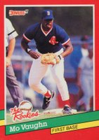 1991 Donruss Rookies #36 Mo Vaughn Baseball Card