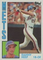 1984 Topps #29 Danny Heep Baseball Card