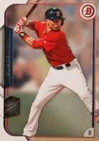 2015 Bowman #27 Mookie Betts Baseball Card