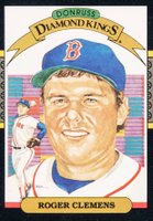 1987 Donruss #2 Roger Clemens Diamond Kings Baseball Card