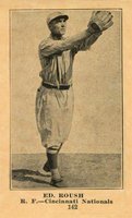 1917 Boston Store #142 Edd Roush Baseball Card