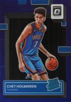 2022 Panini Donruss Optic #208 Chet Holmgren Purple Basketball Card