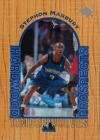 1996 UD3 #2 Stephon Marbury Basketball Card