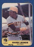 2002 Fleer Platinum Buyback #U-14 Barry Bonds Buy Back-86 Update Auto. Baseball Card