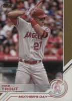 2017 Topps Salute #S-25 Mike Trout Baseball Card