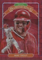 2020 Panini Donruss Optic #9 Mike Trout Pandora Red Baseball Card