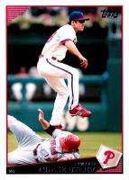 2009 Topps #200 Chase Utley Baseball Card