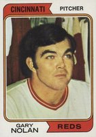 1974 Topps #277 Gary Nolan Baseball Card