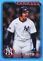 2024 Topps Update #US1 Juan Soto Father's Day Powder Blue Baseball Card