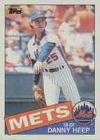 1985 Topps #339 Danny Heep Baseball Card