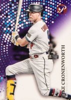 2022 Topps Pristine #279 Jake Cronenworth Purple Refractor Baseball Card