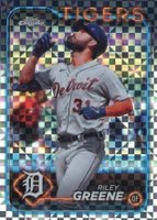 2024 Topps Chrome #101 Riley Greene Refractor Baseball Card